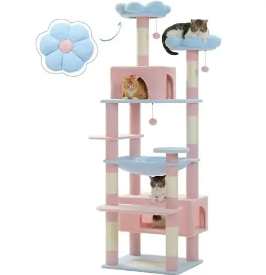 Minimalist MDF Cat Climbing Frame