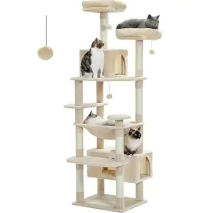 Minimalist MDF Cat Climbing Frame